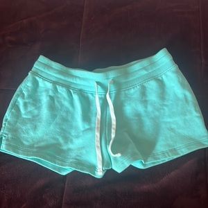 Turquoise old navy sweat shorts